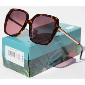 MAUI JIM Poolside POLARIZED Sunglasses RS838-10 Tortoise/Maui Rose NEW Oversize MAUI JIM Poolside POLARIZED Sunglasses RS838-10 Tortoise  main image 2